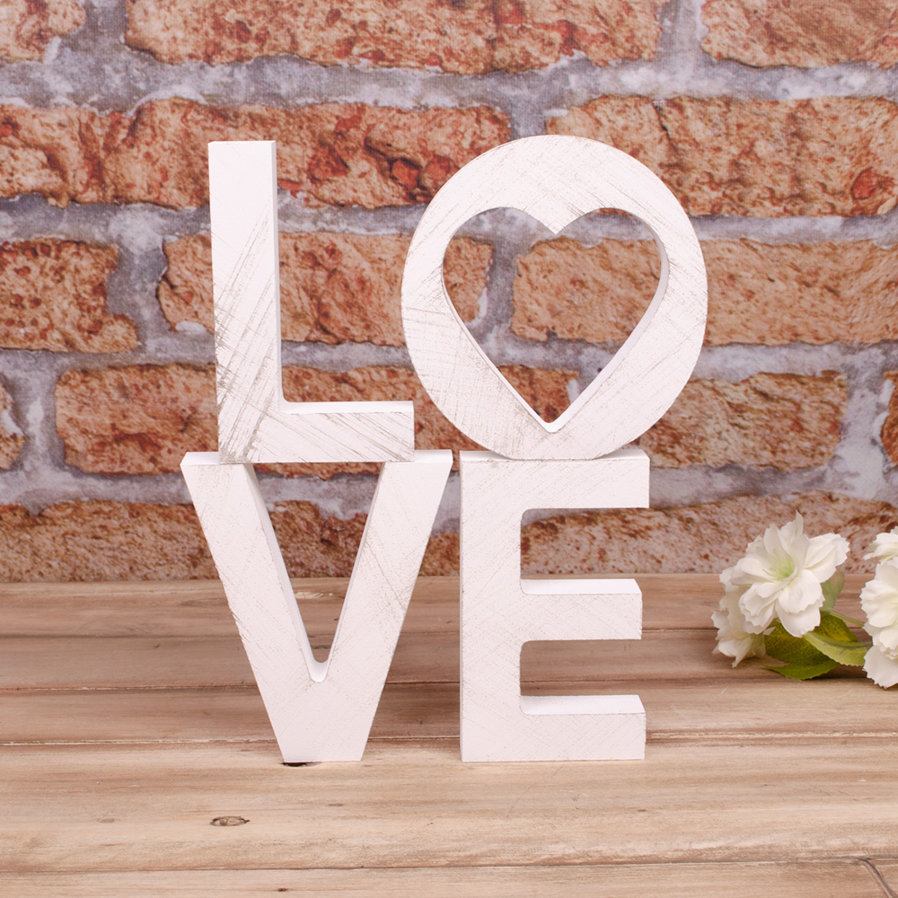 статуэтка буквы отдельные Love